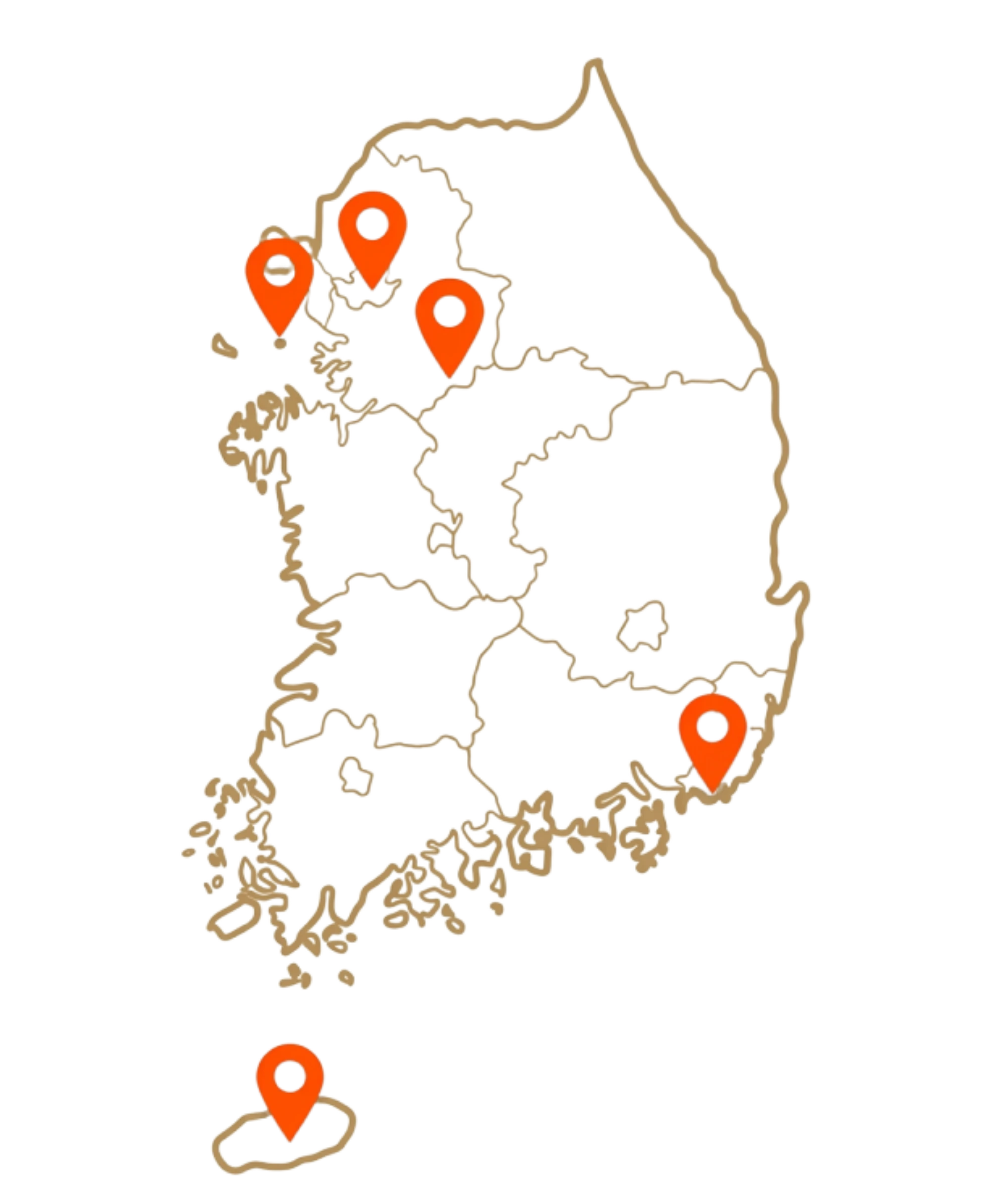 Korea Protocol Coverage Map